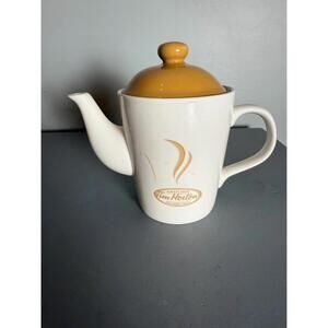 vintage Tim Hortons "Always Fresh" ceramic teapot